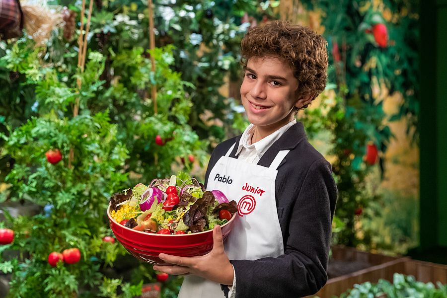 Pablo de MasterChef Junior 9