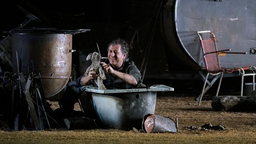 El tenor austríaco Andreas Schager en el papel de Siegfried en el Teatro Real de Madrid