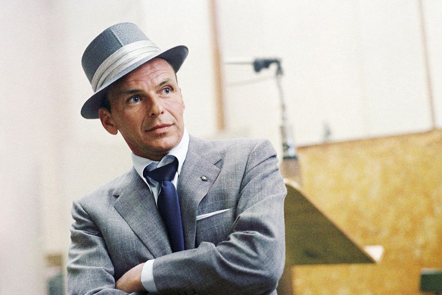El cantante Frank Sinatra