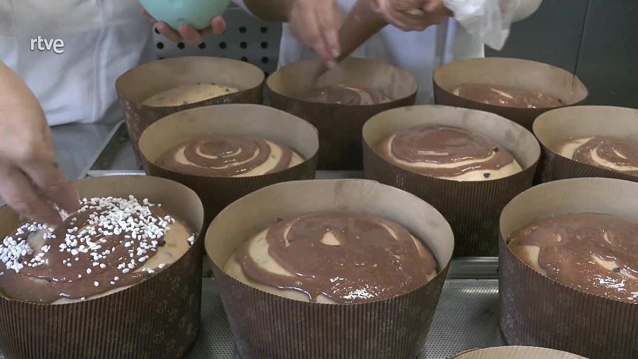 Masa con glaseado | Panettone Aquí la Tierra