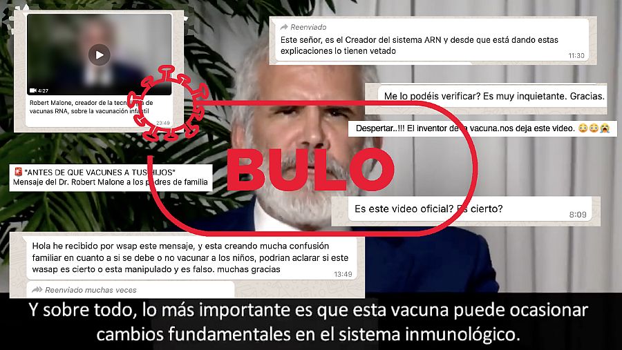 Distintos mensajes y afirmaciones en redes que dan por ciertas las afirmaciones de Malone en el vídeo