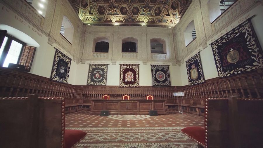 Interior de la Universidad de Alcalá de Henares