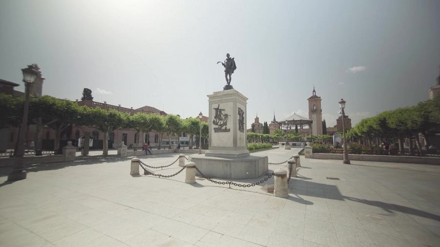 Plaza de Cervantes en Alcalá de Henares