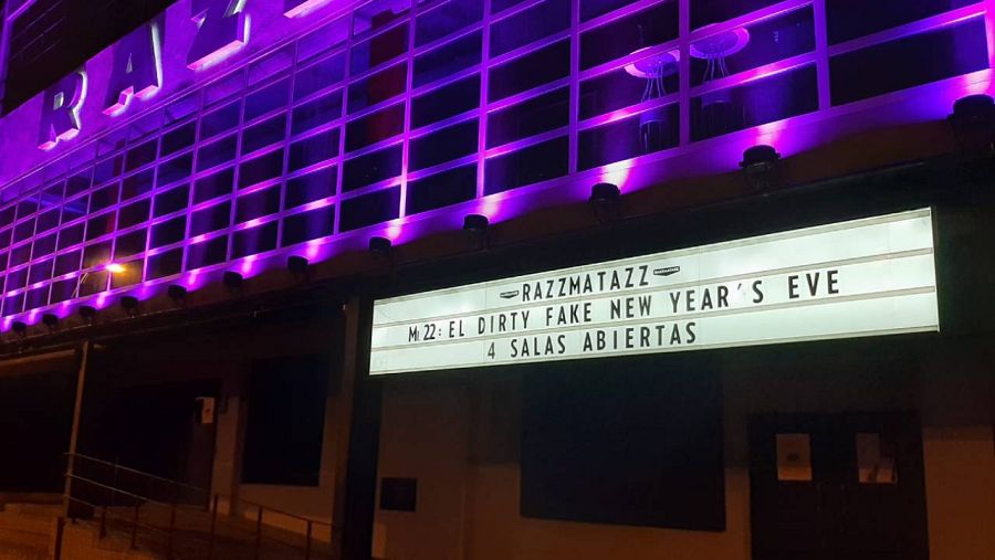 Publicitat de Razzmatazz nit 22/12/2021