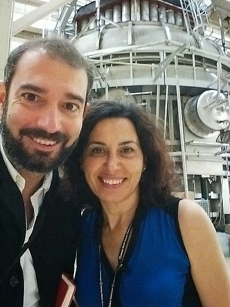 Pere Estupinyà y Begoña Vila.