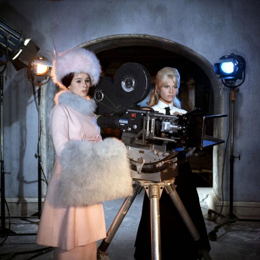 Imagen del rodaje de Doctor Zhivago (David Lean, 1965)