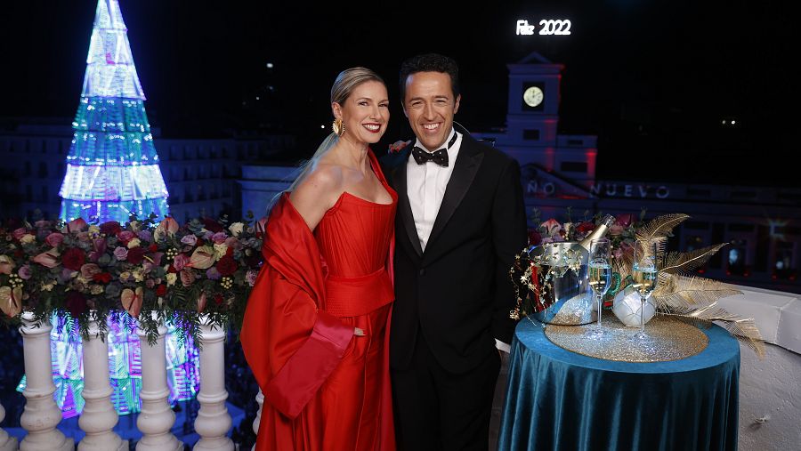 Anne Igartiburu y Jacob Petrus