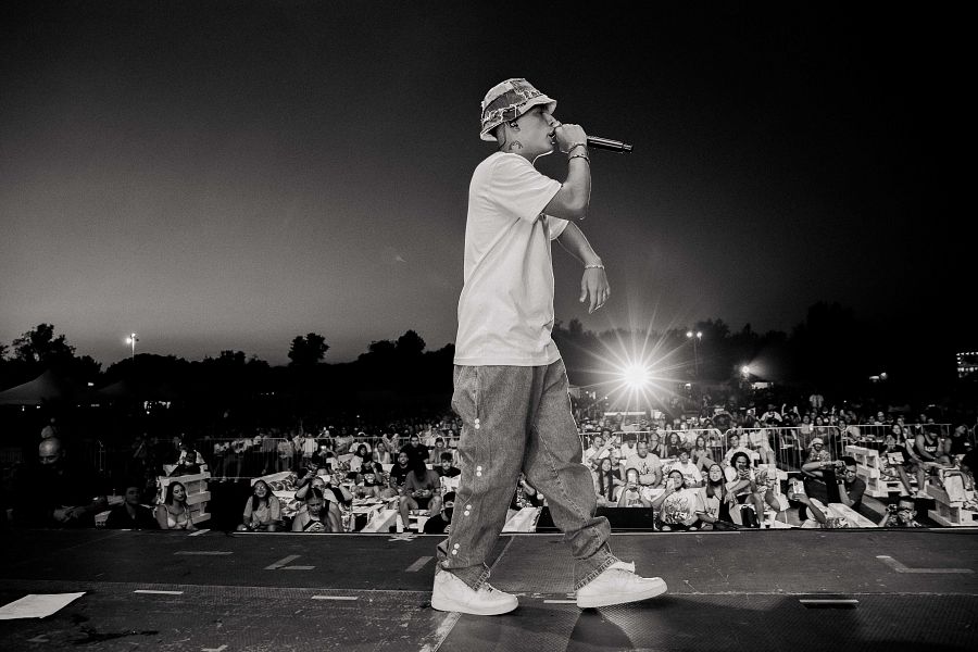 Trueno durante la gira 'ATREVIDO'