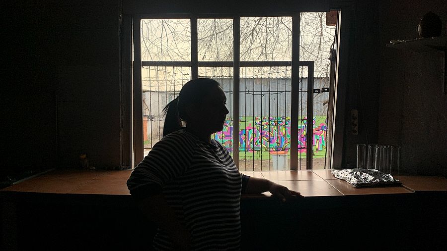 Vicky Vázquez tiene 41 años y lleva 20 viviendo en el Sector seis de la Cañada Real