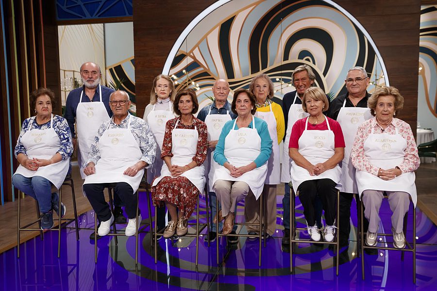 Posados de los doce aspirantes de 'MasterChef Abuelos 2'