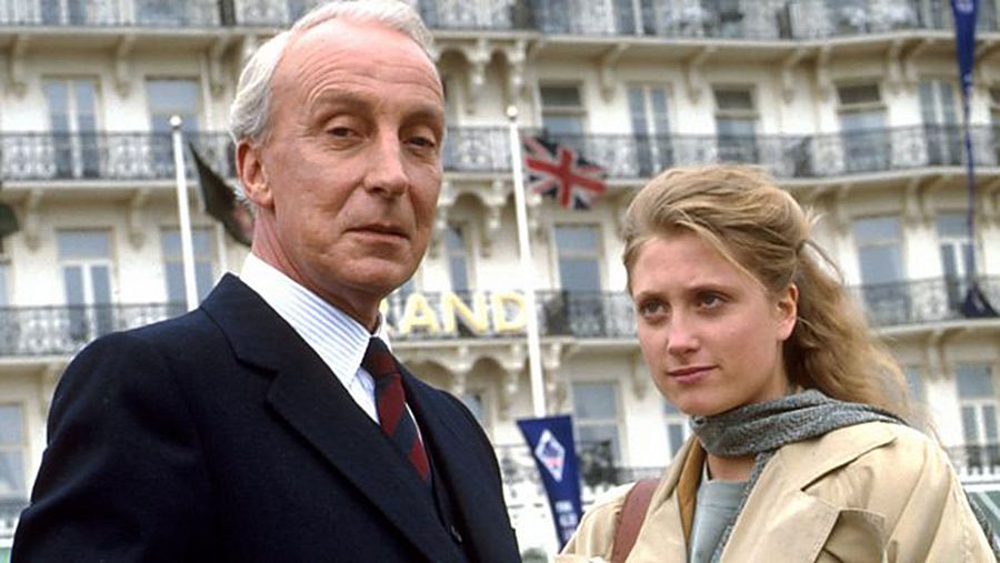 Ian Richardson y Susannah Harker en 'House of Cards'