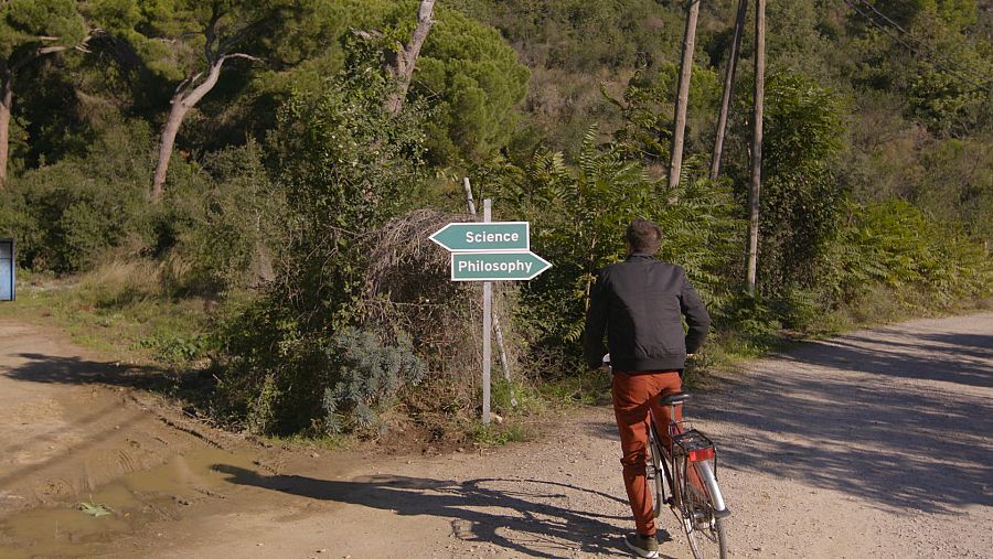 Álvaro Carmona en una imagen del programa eddicado a Descartes