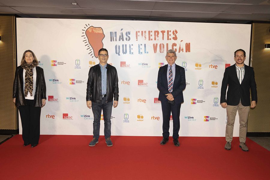 Marta Rivero de la Cruz, Félix Bolaños, José Manuel Pérez Tornero y Mariano Herández