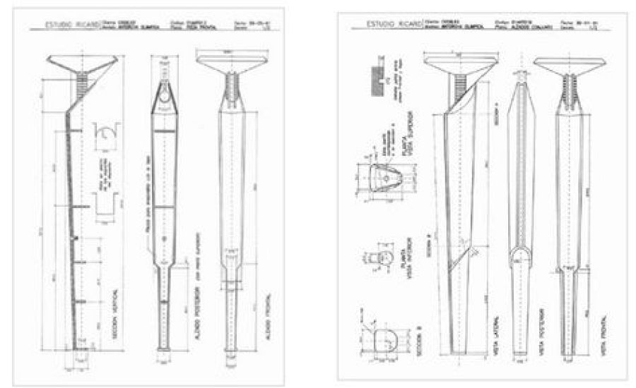 Así diseñó André Ricard la antorcha de Barcelona 92