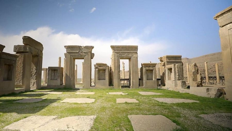 La antigua ciudad persa de Persépolis
