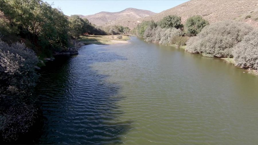 Río Côa en Portugal