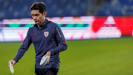 Marcelino prepara la semifinal ante el Atleti