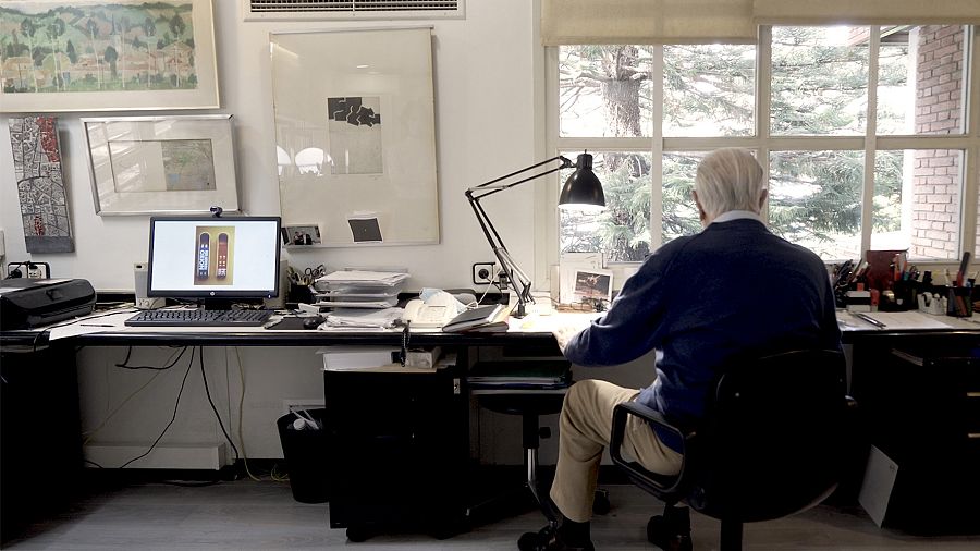 Ricard, en su estudio