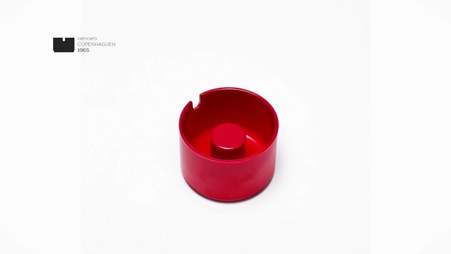 Cenicero Copenhague, diseñado por André Ricard