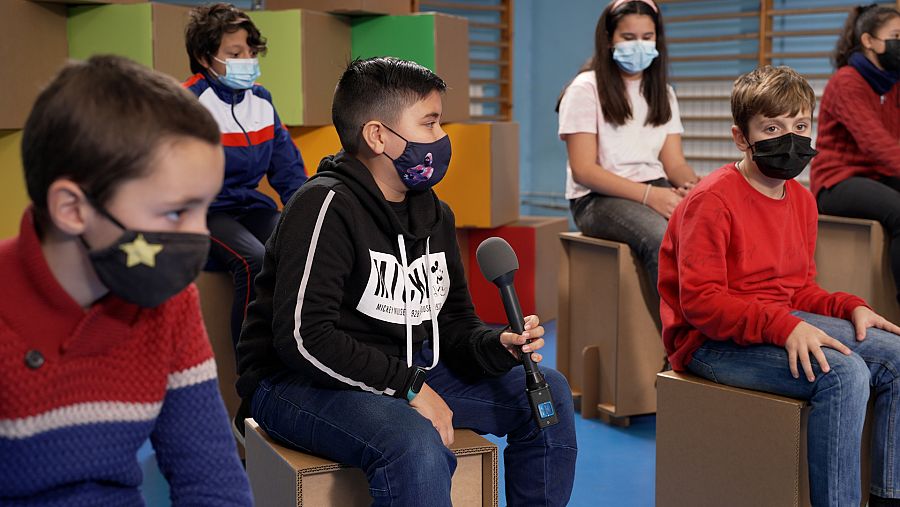 Aprendemos en Clan. El debate - Alumnas y alumnos del Colegio Carlos Ruiz de Galapagar (Madrid)