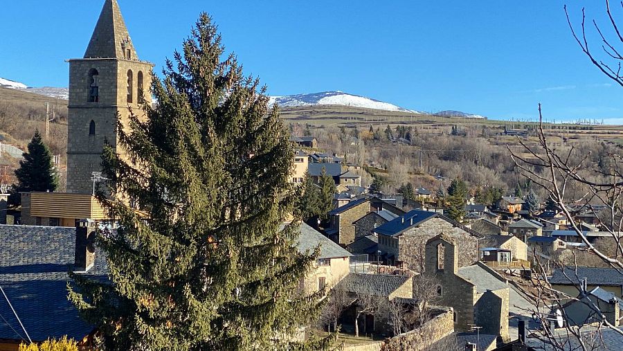 El poble de Bolvir (Cerdanya)