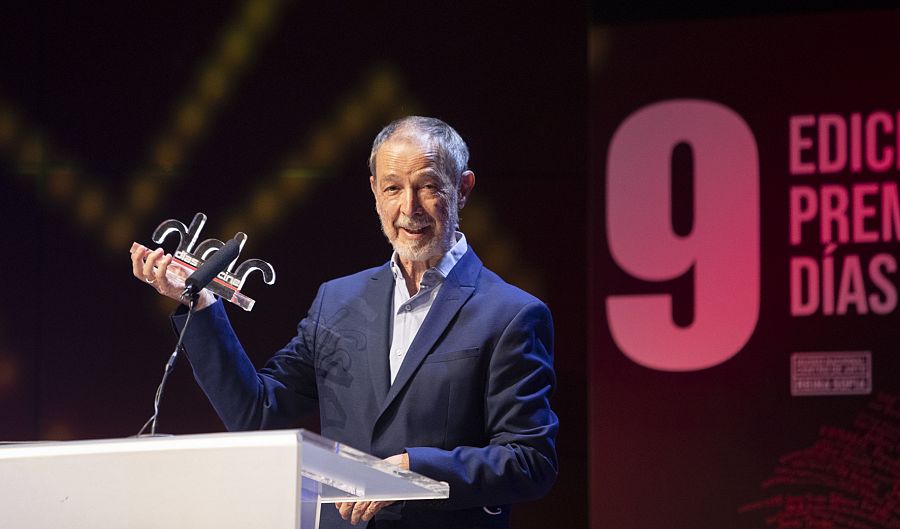 El director de Fotografía José Luis Alcaine, Premio Elegidos para la Gloria en los IX Premios Días de Cine