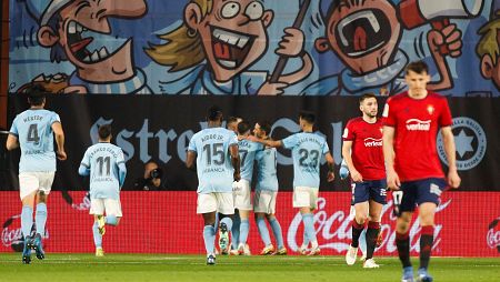 El Celta no dio opción a Osasuna