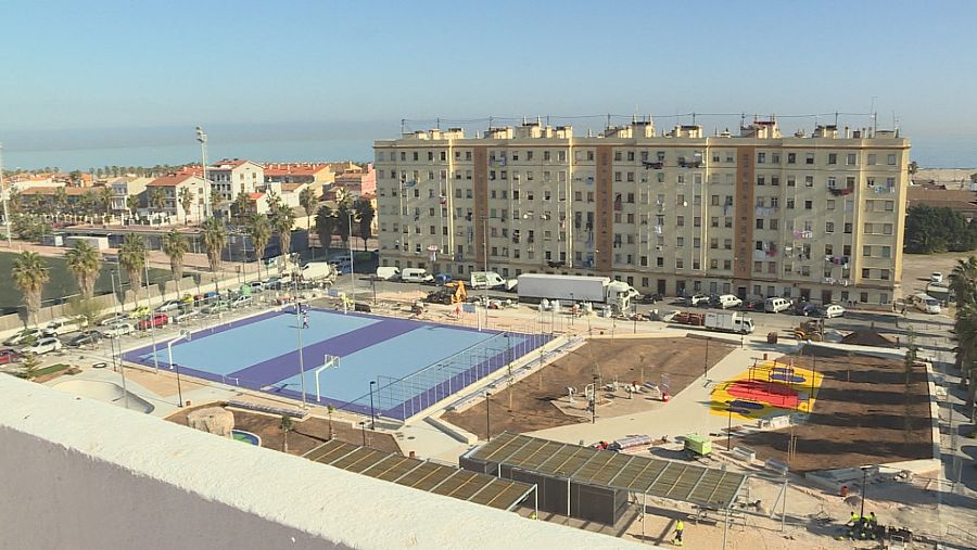 Obras en el Cabanyal