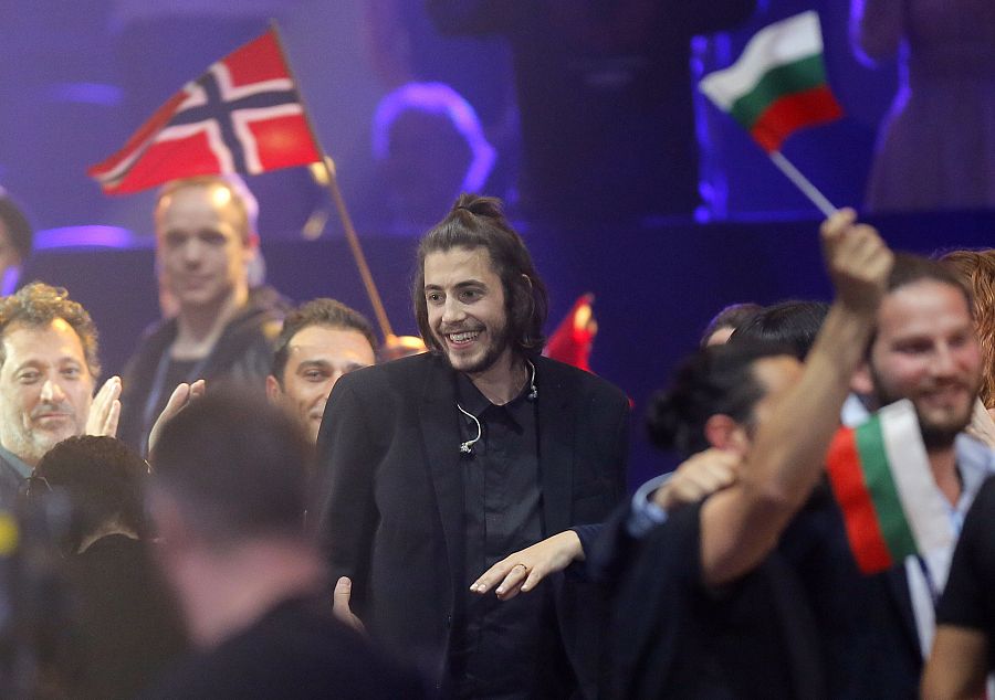 Salvador Sobral ganó Eurovisión en Kiev con el tema 'Amar pelos dois'