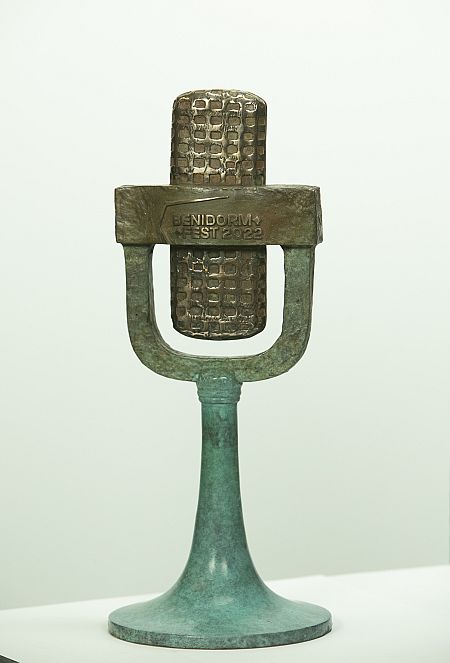 El ganador del festival se alazará con este trofeo