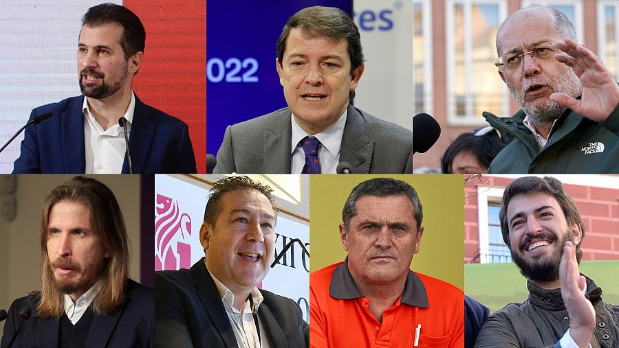 Principales candidatos a las elecciones autonómicas de Castilla y León