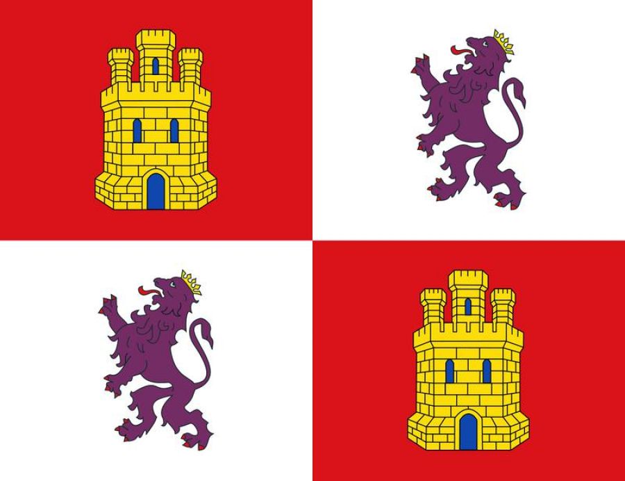 Bandera de Castilla y León