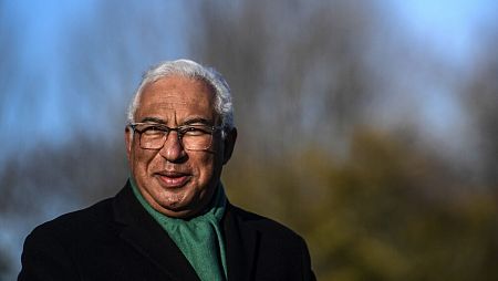 António Costa, primer ministro y candidato del PS a las elecciones en Portugal. PATRICIA DE MELO MOREIRA / AFP