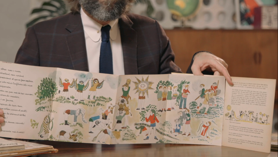 'La girafa que volia ser reina' a Helvètica