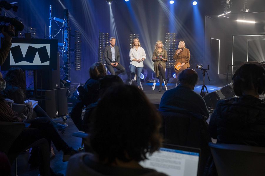 Oriol Nolis, María Casado, María Eizaguirre y Ana María Bordas