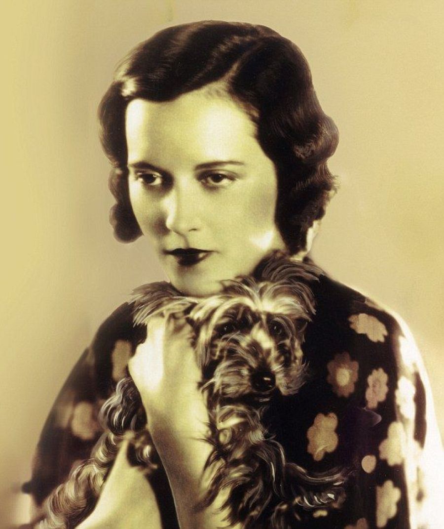 La bella australiana Sheila Chisholm en su juventud