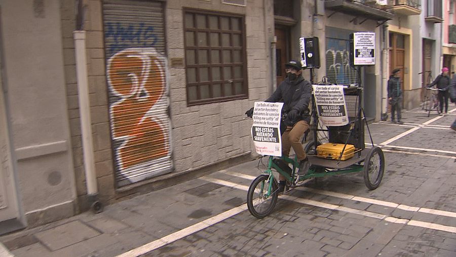 Campaña de protesta de la pequeña hostelería