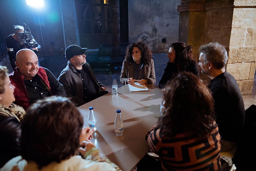 Noviembre 2021. Debate agentes culturales de Valencia. Grabación para Metrópolis.