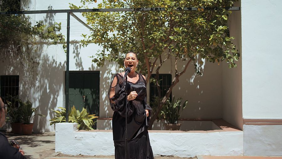 Actuación de Marina Heredia