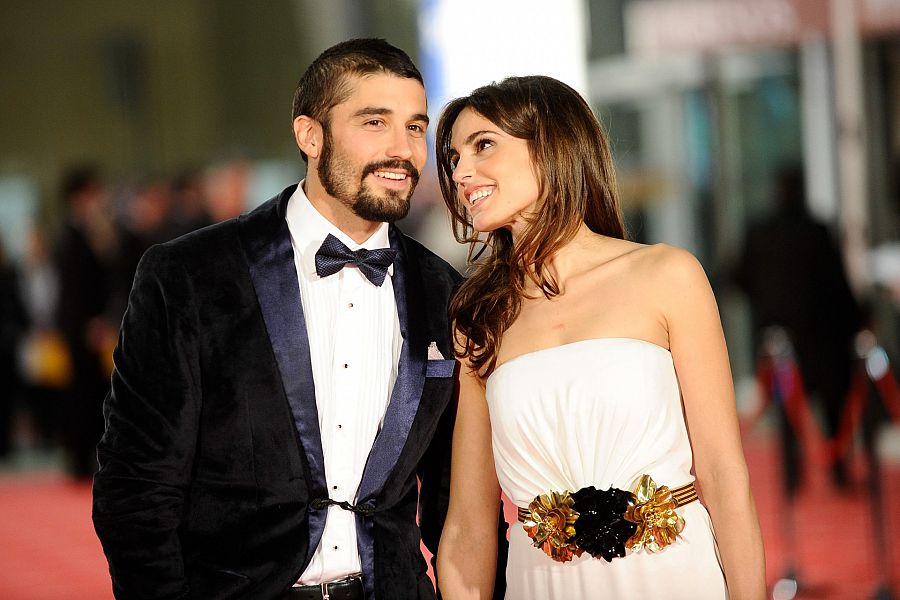 Álex García y Verónica Echegui en los Premios Goya de 2012