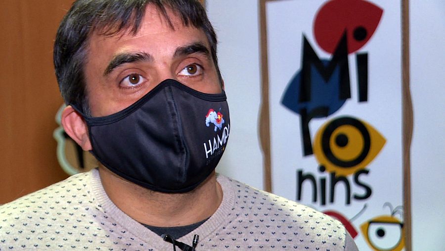 Álex Cervantes es el director de Hampa Studio, la productora detrás de 'Mironins'