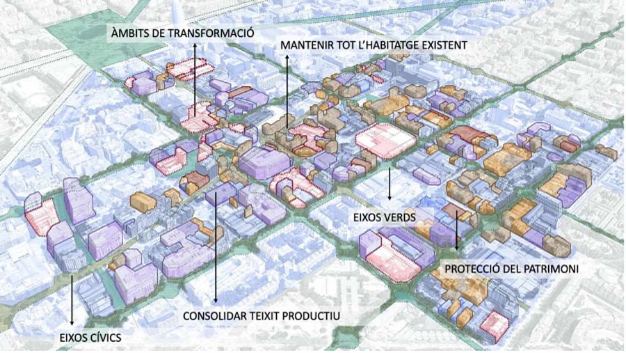 Es reservaran 35.000 metres quadrats de sòl per a nous equipaments de proximitat