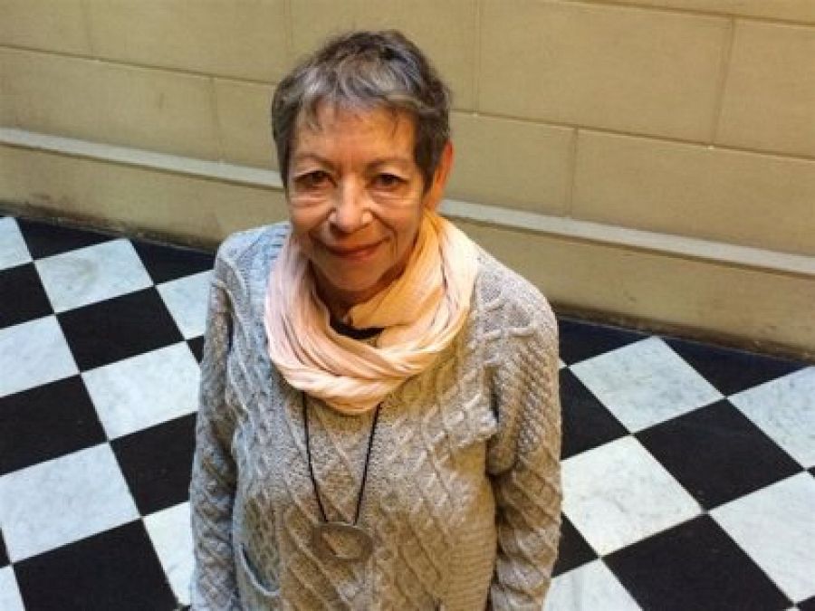 L'escriptora Maria Antònia Oliver en fer-se públic que rebria el premi d'Honor de les Lletres Catalanes