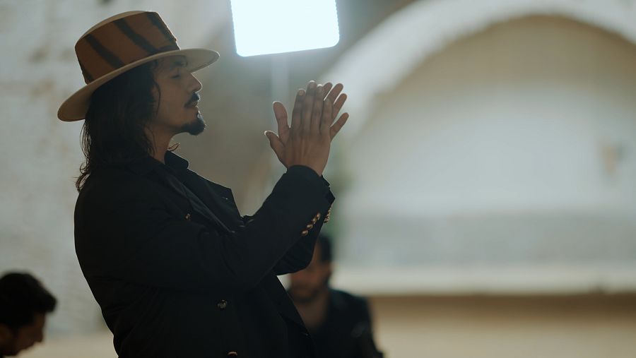 Actuación de Farruqito en Caminos del flamenco