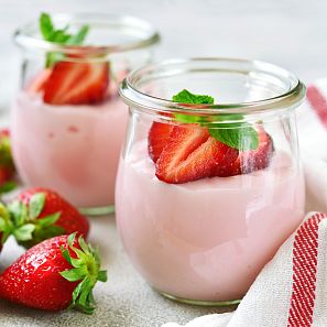 Yogur de fresa Petifrís de Petit Fit