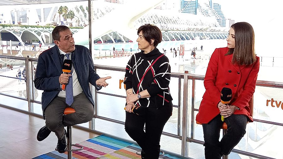 Julio Monreal, Aurora Moncholí e Izaskun Fernández