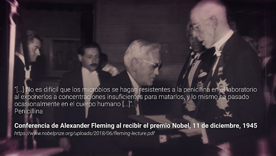 Desde el origen de los antibióticos se lleva advirtiendo de posibles resistencias