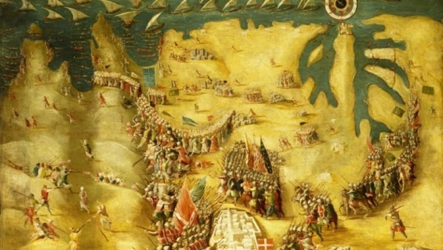 El Gran Setge de Malta, en què l'Orde de malta foragita els turcs, és un dels més importants de la història militar de l'època