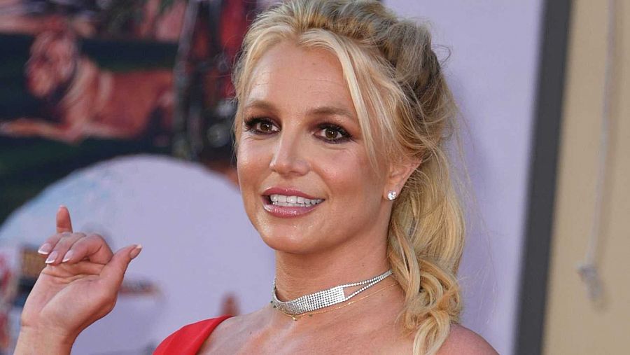 Britney Spears en un photocall