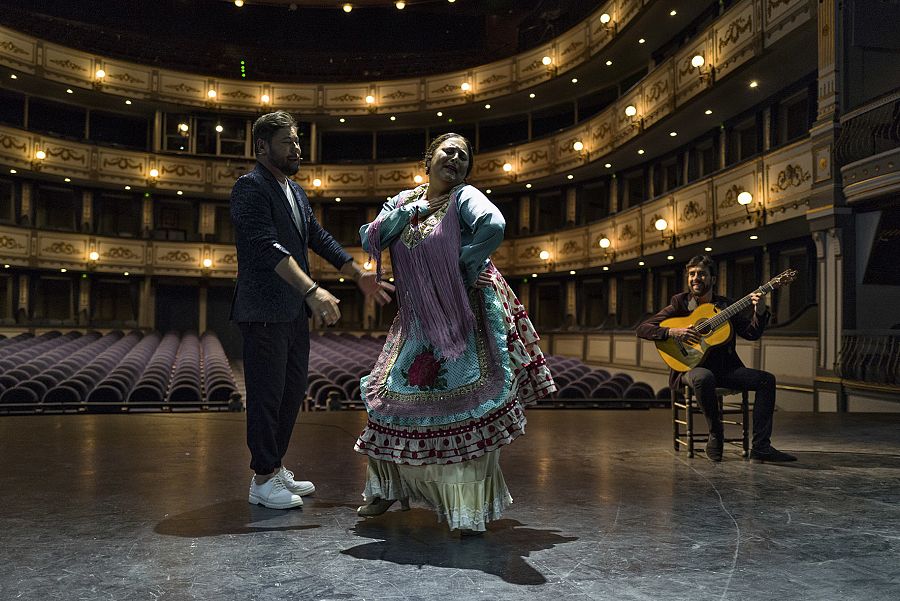 El baile de La Lupi, en Málaga